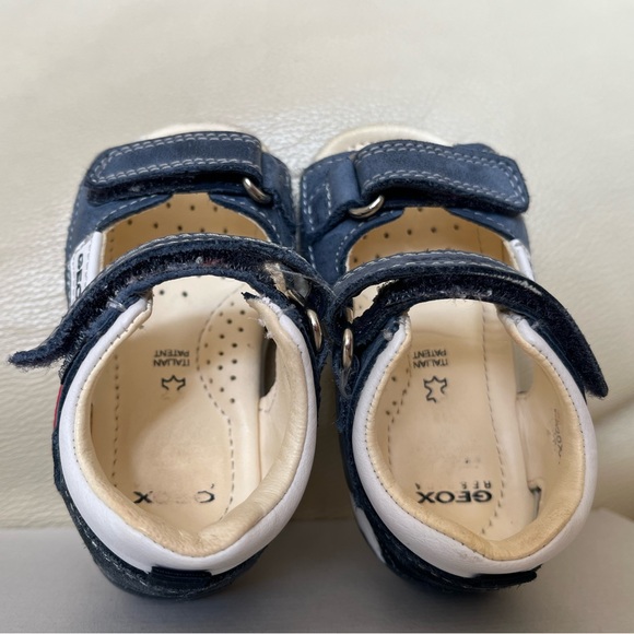 Geox baby leather shoes first steps size 19 - Picture 7 of 10